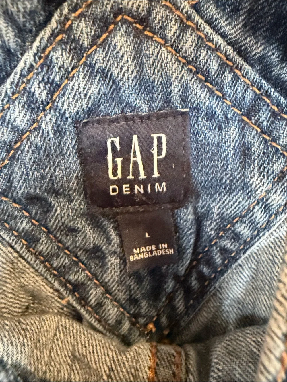Gap Kids Denim Overall Jeans - Distressed